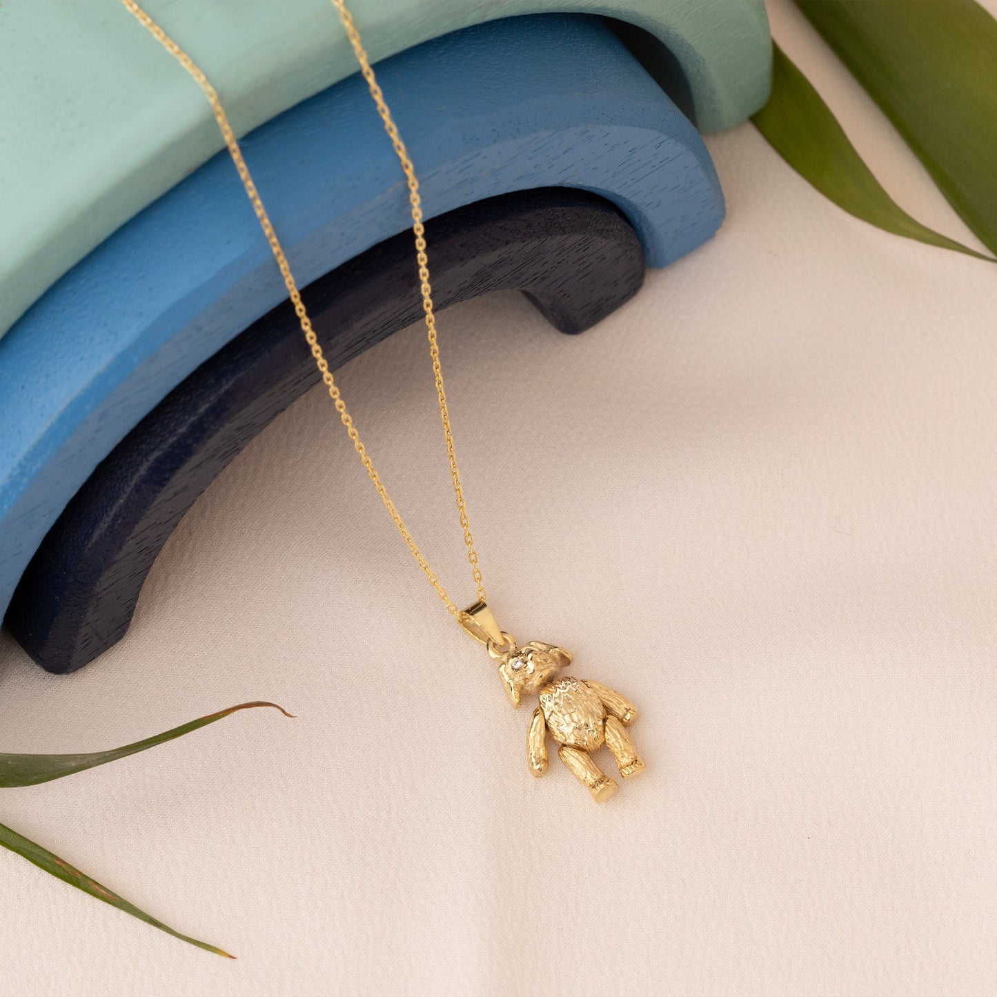 Gold 3D Dog Necklace - 3D Jewellery Pendant - Pet Lover Gift - Kite Dog Necklace - Oxidized Silver Necklace Dog Necklace - Gift for Kids