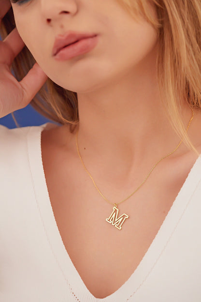 Custom Initial Necklace - Christmas Gift - Initial Necklace - Custom Letter Necklace - Initial Necklace - Necklace for Women - Gift for Her