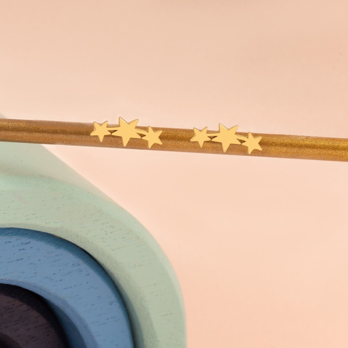 Shooting Stars Stud Earrings - Christmas Gift - Falling Stars Earrings - Gift for Her - 925 Sterling Silver Dainty Earring - Gift for Mother