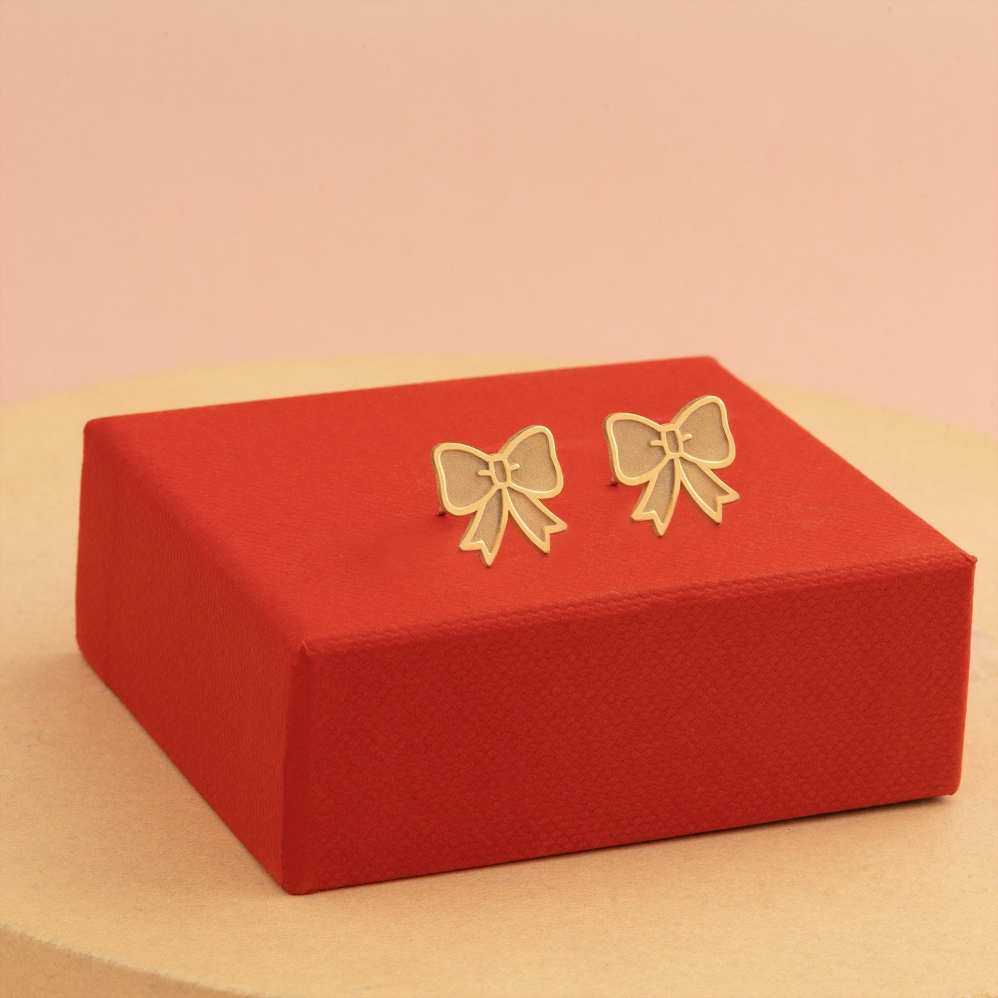 Ribbon Bow Earrings - Christmas Gift - Bow Earrings - Ribbon Earrings - Gift for Best Friend - Gift Earrings - Party Earrings - Gift for Her