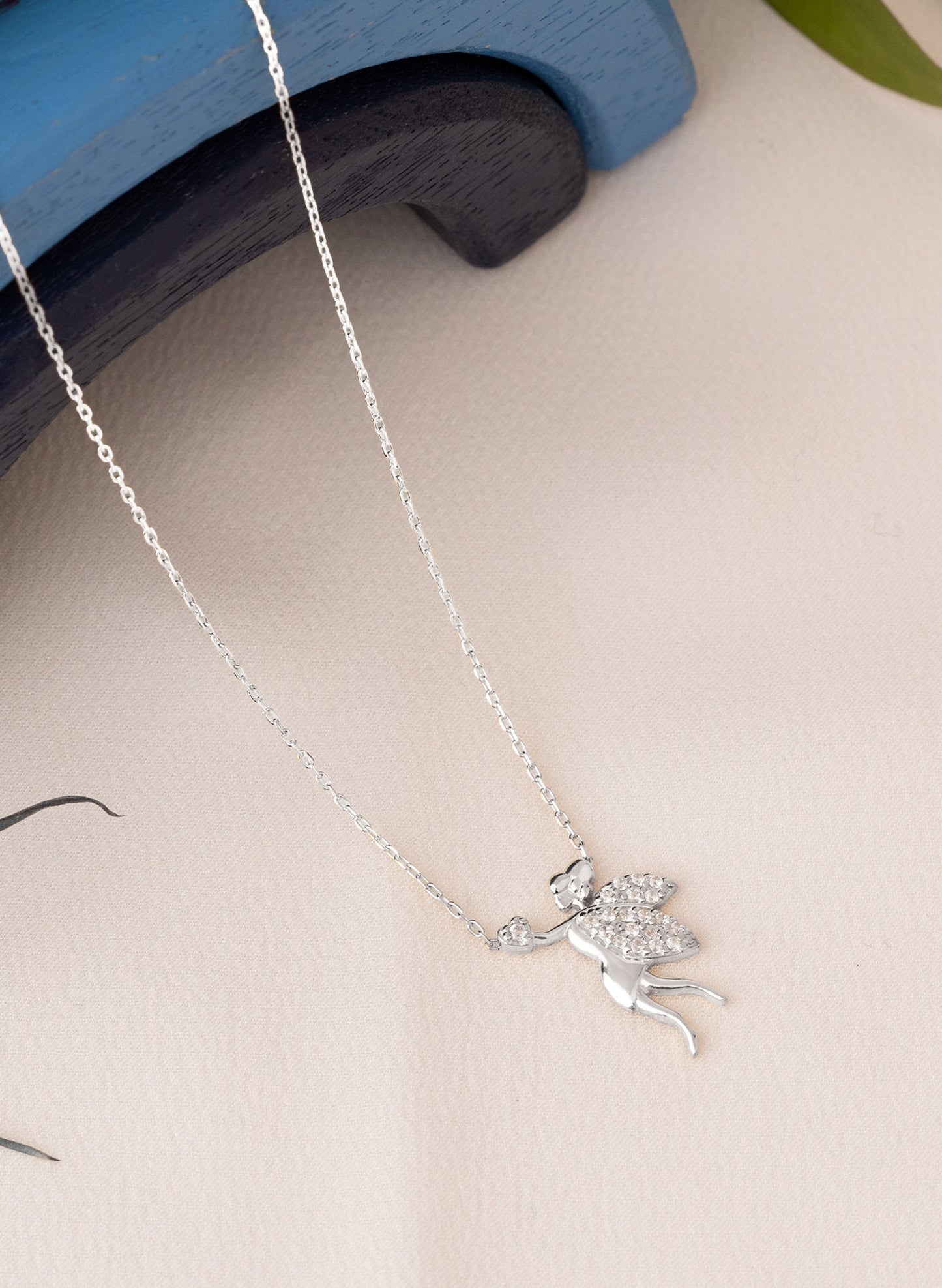 Gold Winx Necklace - Tinkerbell Pixie Diamond Wings Necklace - Fairy Wings Necklace - Gift for Kids - Gift for Her - Fairytale Jewellery